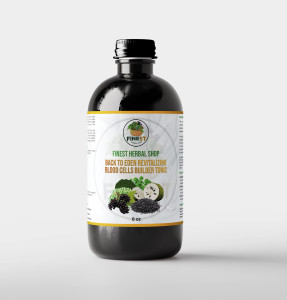 Finest Herbal Shop Back To Eden Revitalizing Blood Cells Builder Tonic