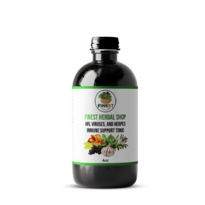 Finest Herbal Shop, HIV, Viruses, Herpes & Respiratory Immune Support Tonic