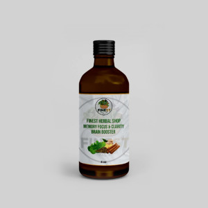 Finest Herbal Shop Memory, Focus, Brain Clarity & Nootropic Booster