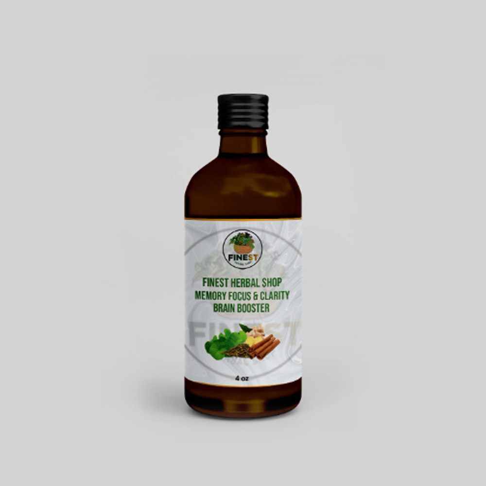 Finest Herbal Shop Memory, Focus, Brain Clarity & Nootropic Booster
