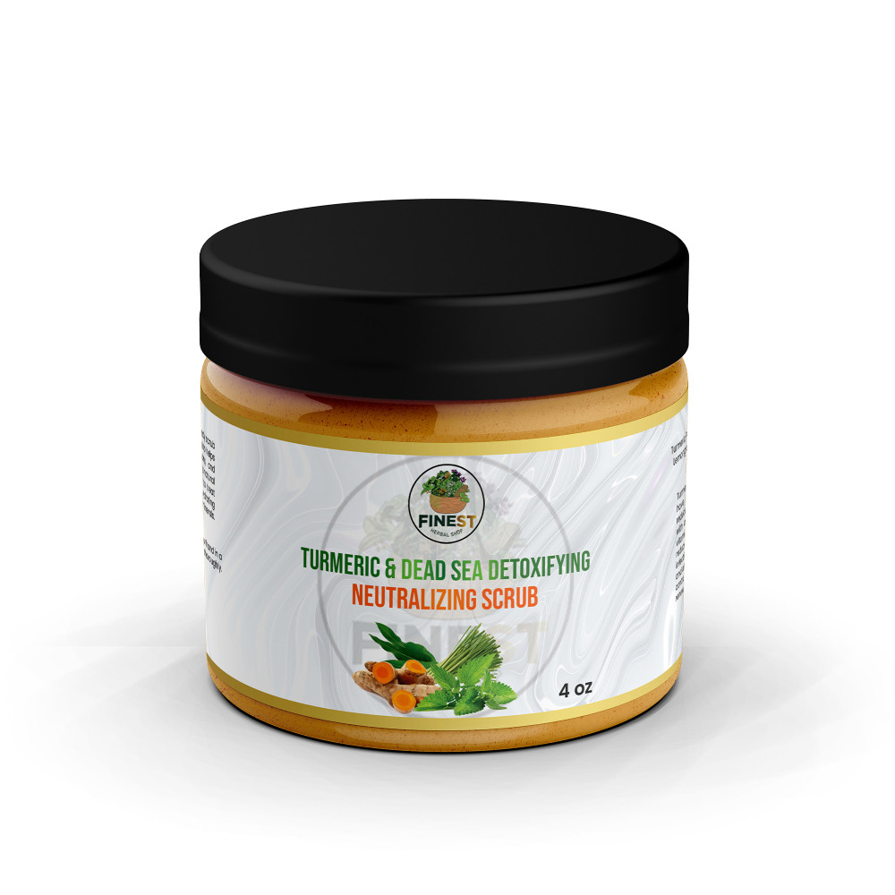 Turmeric & Dead Sea Detoxifying Neutralizing Scrub