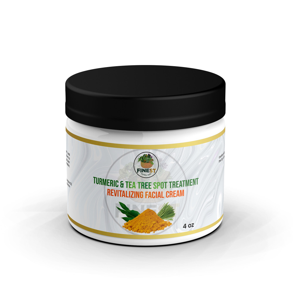 Turmeric & Tea Tree Spot Treatment Revitalizing Facial Cream
