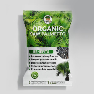 Finest Herbal Shop Organic Saw Palmetto