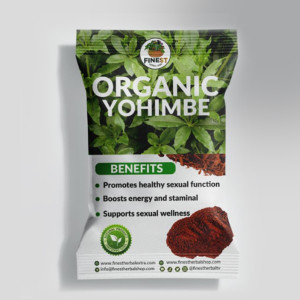 Finest Herbal Shop Organic Yohimbe Herb