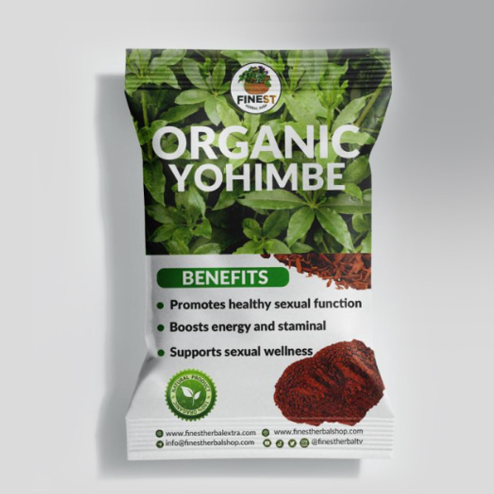 Finest Herbal Shop Organic Yohimbe Herb