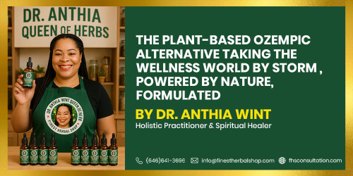 The Plant-Based Ozempic Alternative Taking the Wellness World by Storm ,Powered by Nature, Formulated by Dr. Anthia Wint