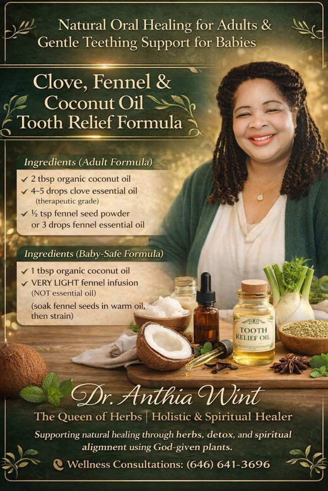 Natural Oral Healing for Adults & Gentle Teething Support for Babies