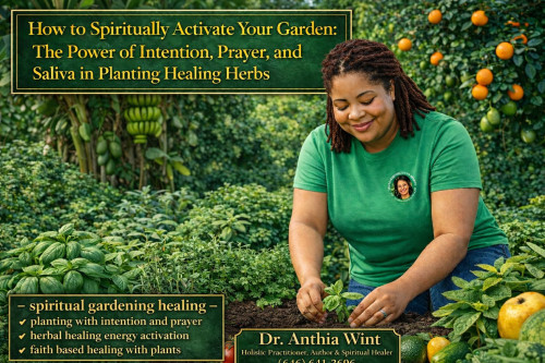 How to Spiritually Activate Your Garden: The Power of Intention, Prayer, and Saliva in Planting Healing Herbs