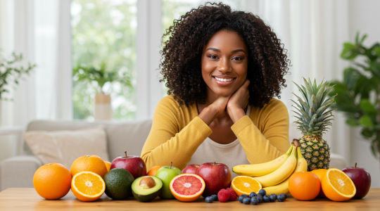 Key nutrients in fruits that promotes hair growth