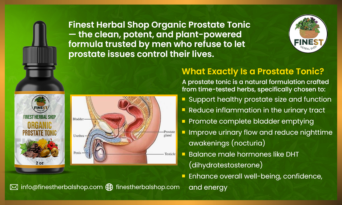 Holistic Guide to Prostate Health and the Proven Herbal Formula Men Are Raving About