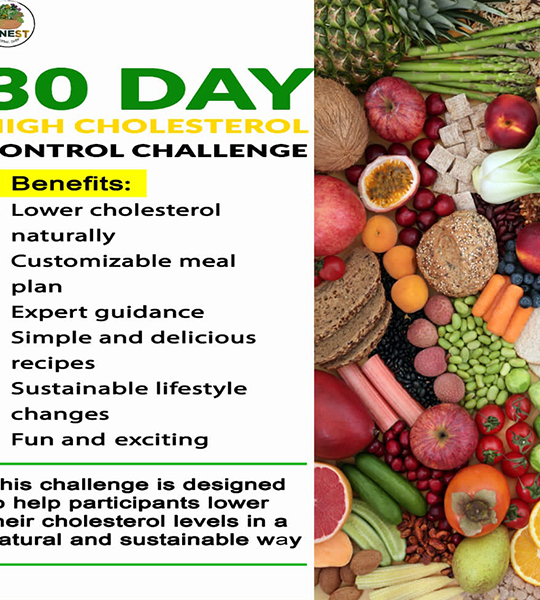 30-Day High Cholesterol Control Challenge