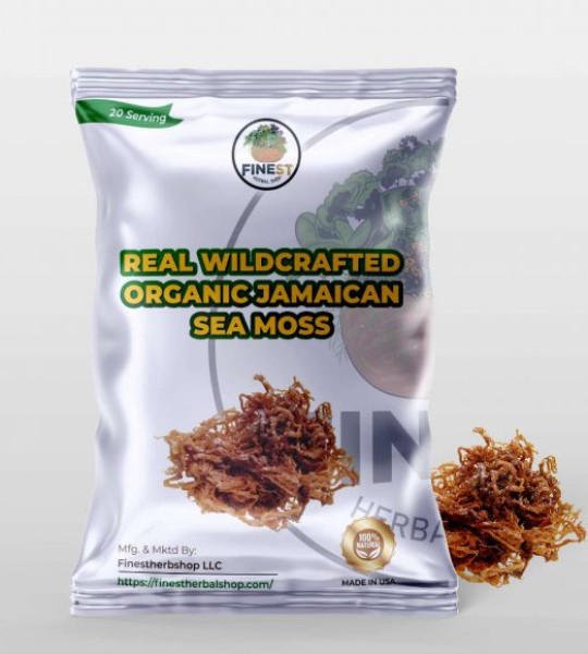 Real Wildcrafted organic Jamaican Sea Moss