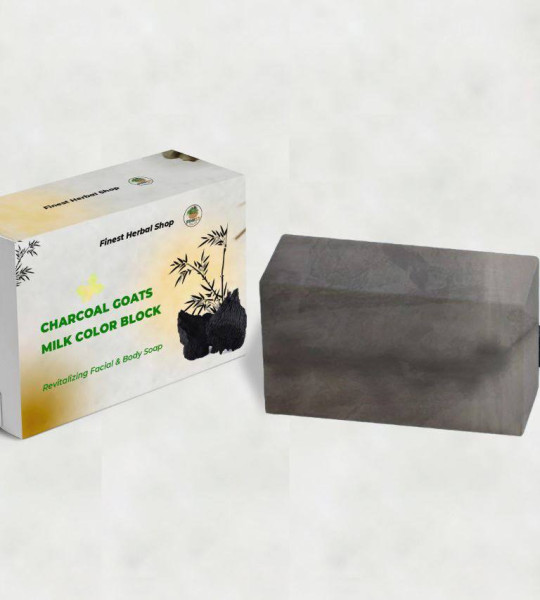 Organic Charcoal Goat's Milk Color Bar